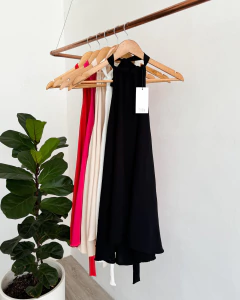 VESTIDO ESCOTE FRUNCE (7723) - Turia 