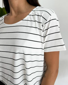 REMERA FIONA RAYADA (8883) - tienda online