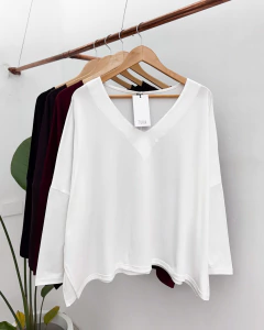 REMERA DIANA GAMUZADA (8934)