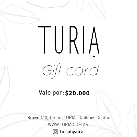 GIFT CARD $20.000