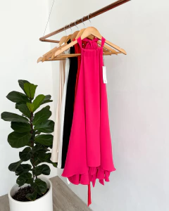 VESTIDO ESCOTE FRUNCE (7723) - comprar online