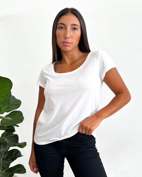 REMERA CLARISA ALGODON (6630) - comprar online