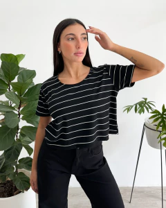 REMERA FIONA RAYADA (8883) - comprar online