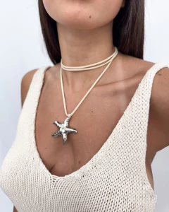COLLAR GAMUZA ESTRELLA DE MAR (9124) en internet
