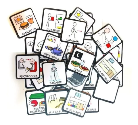 Pictogramas Imantados - Actividades de la Semana x 35