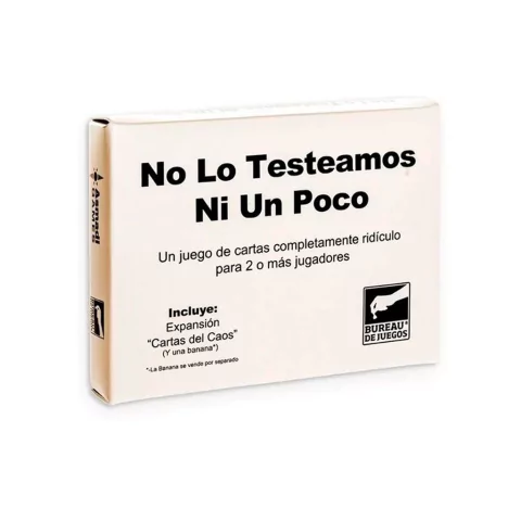 No Lo Testeamos Ni Un Poco