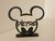Centro de mesa mickey