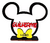 10 Centros de mesa Mickey