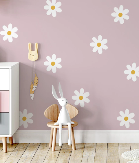 Adesivo Margaridas "Daisy" grande AM800 - comprar online