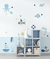 Adesivo Infantil Fundo do mar AM602