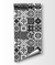 Papel de Parede Azulejo Mix Preto - Decoração infantil | Loja Printme
