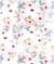 Papel de parede Floral rosa suave - Decoração infantil | Loja Printme