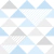 Papel de parede geométrico azul cinza divertido - comprar online