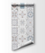 Papel de Parede Azulejo mix cinza - Decoração infantil | Loja Printme