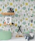 papel de parede infantil floresta tropical