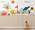 Painel de Parede Animais Safari colorido