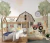 Decoração de quarto infantil com papel de parede fazenda criando um ambiente lúdico, acolhedor e atemporal.