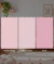 Papel de parede rosa nude com padrão de ondinhas para quarto infantil, quarto de menina e ambientes delicados.