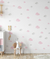 Adesivo nuvem rosa cinza aquarela sortida PR0189 - loja online