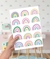 Imagem do Adesivo mini arco-íris tons candycolor forte PR0193