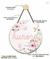Placa com nome MDF jardim flores PR0764 na internet