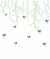 Adesivo Raminhos verde REC001 - comprar online