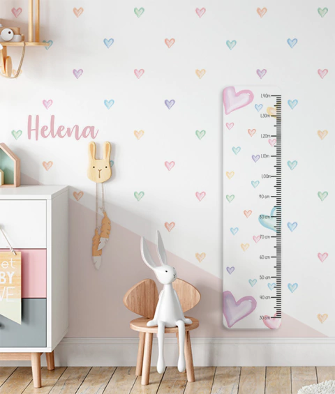 Kit Coração Nina - Quarto completo KIT034