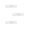 Bico de Pato Duplo Encapado Branco (5cm)