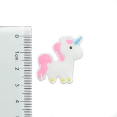 Aplique Unicórnio Branco - 2 Unidades - comprar online