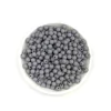 Miçanga Bolinha Cinza (6mm) - 50 Gramas