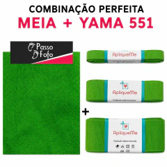 COMBINAÇÃO PERFEITA MEIA + YAMA 551