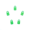 Pingente Metal Cadeado Verde Neon