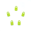 Pingente Metal Cadeado Amarelo Neon