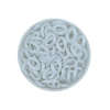 Elo Para Corrente Plástico Branco (18mm)