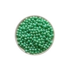 Pérola Irisada Verde Claro (6mm)