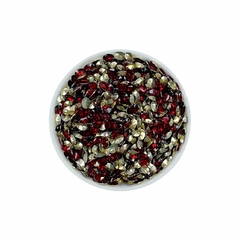 Aplique Chaton Oval Sextavado (5x7mm) - 5 gramas na internet