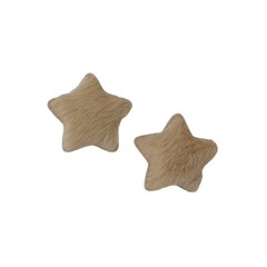 Aplique Estrela Pelinhos Nude