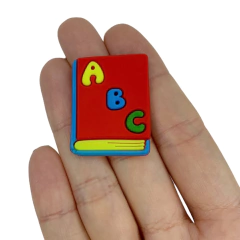 Aplique Caderno ABC Vermelho - 2 unidades - comprar online