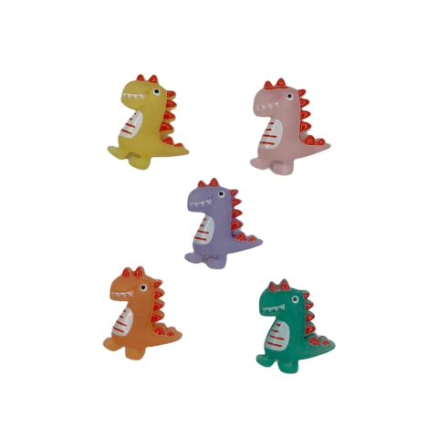 Aplique Dinossauro Fosco (Cores Mistas)