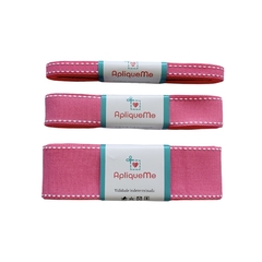 Fita Gorgurão Pespontada Yama Hot Pink 156W