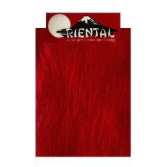 Meia Para Artesanato Oriental Vermelha