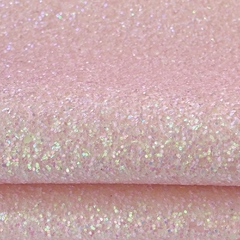 Lonita Glitter Flocado Grande Candy Rosa Claro