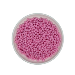 Miçanga Bolinha Rosa Claro (4mm)