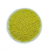Miçanga Mini Pérola Amarela 4mm