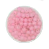 Miçanga Bolinha Translúcida Rosa Claro (10mm)