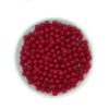 Miçanga Bolinha Vermelha (6mm)