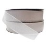 Fita Organza/Voal Pespontada Sanding Branca 05