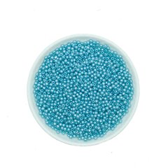 Mini Pérola Abs Azul Bebê 3mm