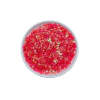 Aplique Confete Estrela Rosa Chiclete Holográfico (4mm) 