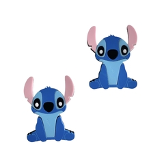 Aplique Stitch Curvado Acrílico (Lilo e Stitch) - 2 unidades